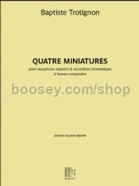 Quatre miniatures (Soprano Sax & Accordion)